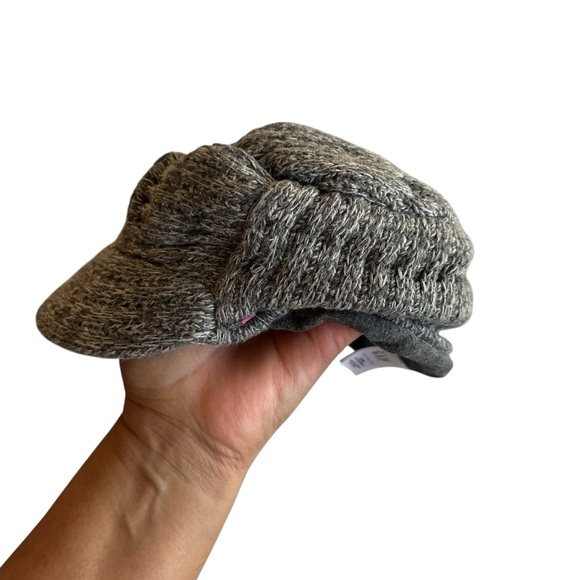 GAP Kids Brown Knit Newsboy with Logo - Picture 5 of 6